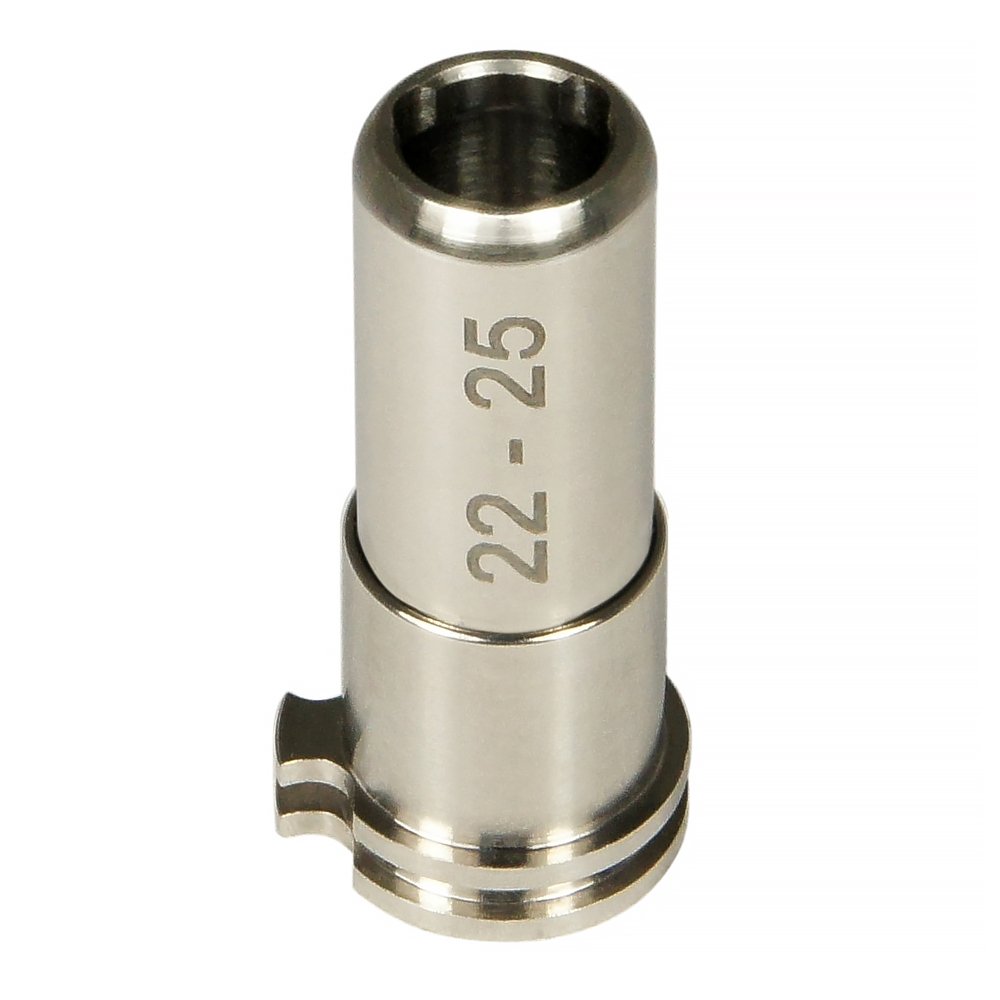 CNC Titanium Adjustable Nozzle 22mm - 25mm for AEG