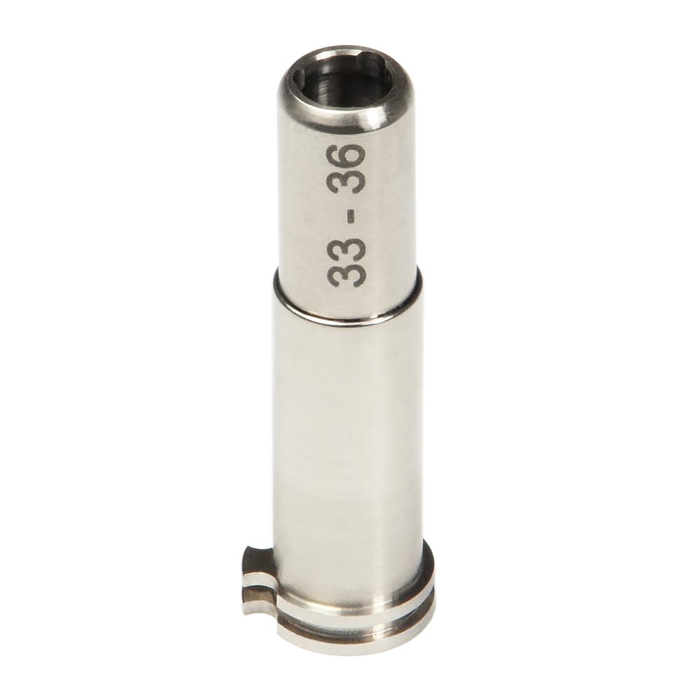 50691 CNC Titanium Adjustable Nozzle 33mm - 36mm for AEG