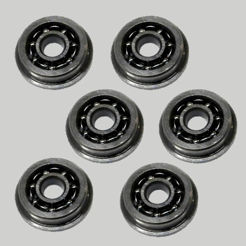 Open Steel Bearings bushings 9 mm