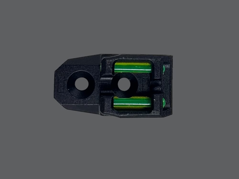 AA MIM Fiber-Optic Metal Rear Sight for AAP-01 - Black
