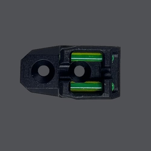 AA MIM Fiber-Optic Metal Rear Sight for AAP-01 - Black