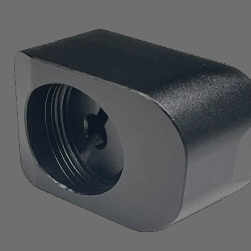 AA CNC Aluminum Enlarged CO2 Magazine Base Plate AAP-01 - Black