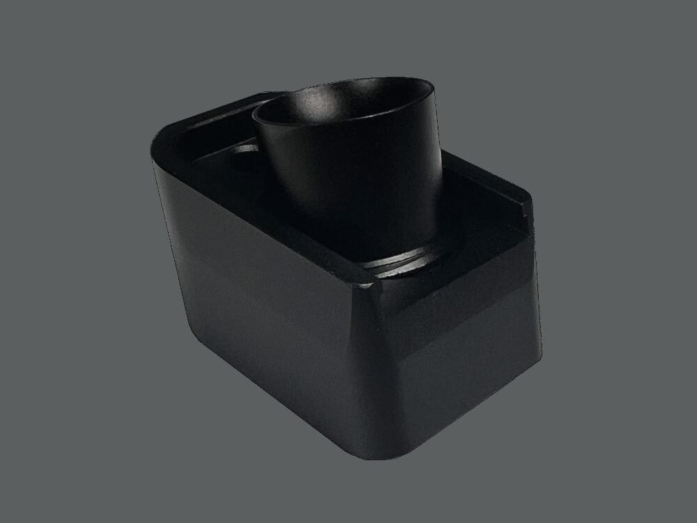 AA CNC Aluminum Enlarged CO2 Magazine Base Plate AAP-01 - Black