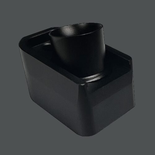 AA CNC Aluminum Enlarged CO2 Magazine Base Plate AAP-01 - Black