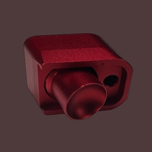 AA CNC Aluminum Enlarged CO2 Magazine Base Plate AAP-01 - Red