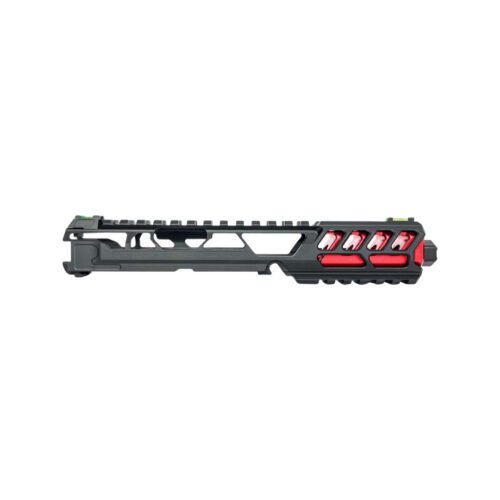 51185 CNC Upper set for AAP01 CTM FUKU-2 (Long) - Black/Red