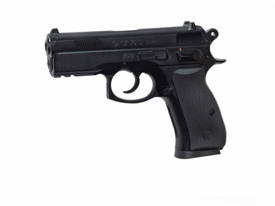 ASG CZ 75D Compact GNB CO2 Pistol (Fixed Slide) - Black