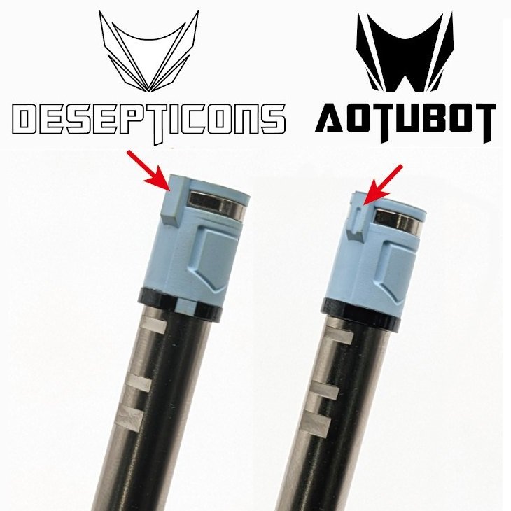 ML GBB / VSR Hop-up Bucking DECEPTICONS, 70 Shore - Blue