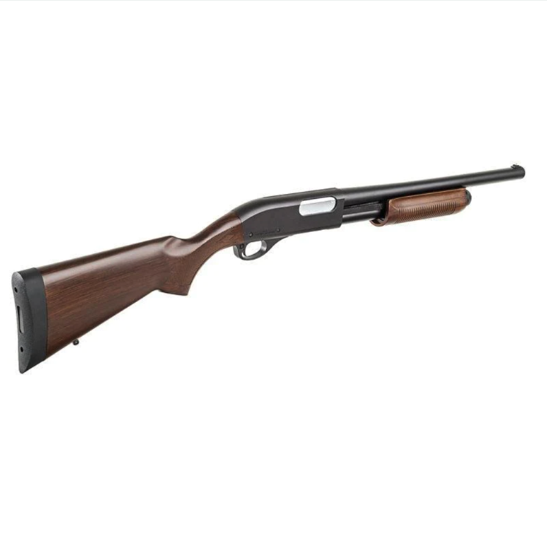 TM Gas GNB Shotgun M870 Tactical, 3/6 Shots - Black/Imitation Wood