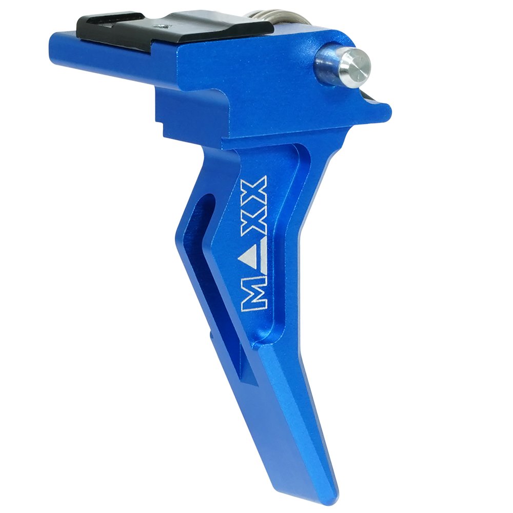 CNC Aluminum Advanced Speed Trigger (Style B) (Blue) for EVO