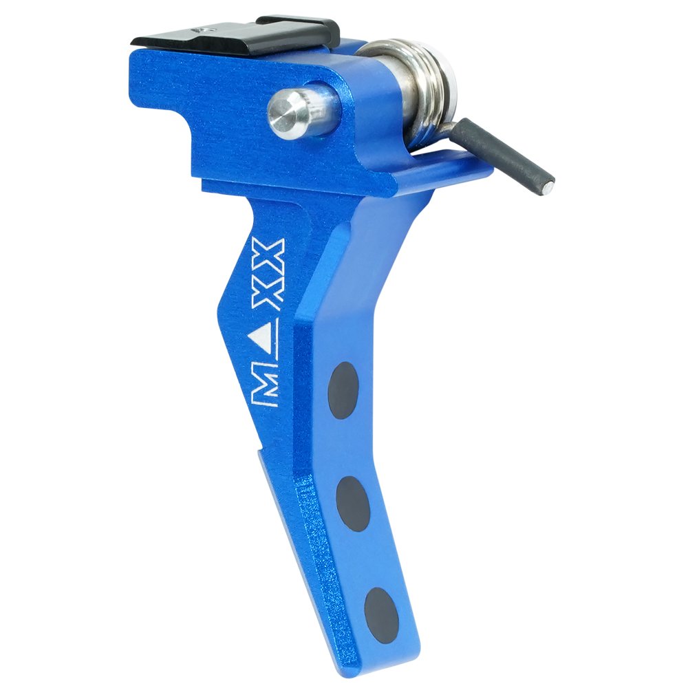 CNC Aluminum Advanced Speed Trigger (Style B) (Blue) for EVO