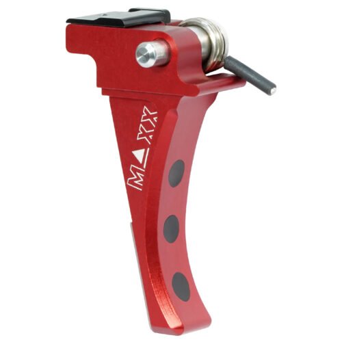 CNC Aluminum Advanced Speed Trigger (Style D) (Red) for EVO
