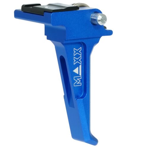CNC Aluminum Advanced Speed Trigger (Style E) (Blue) for EVO