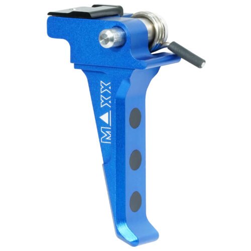 CNC Aluminum Advanced Speed Trigger (Style E) (Blue) for EVO
