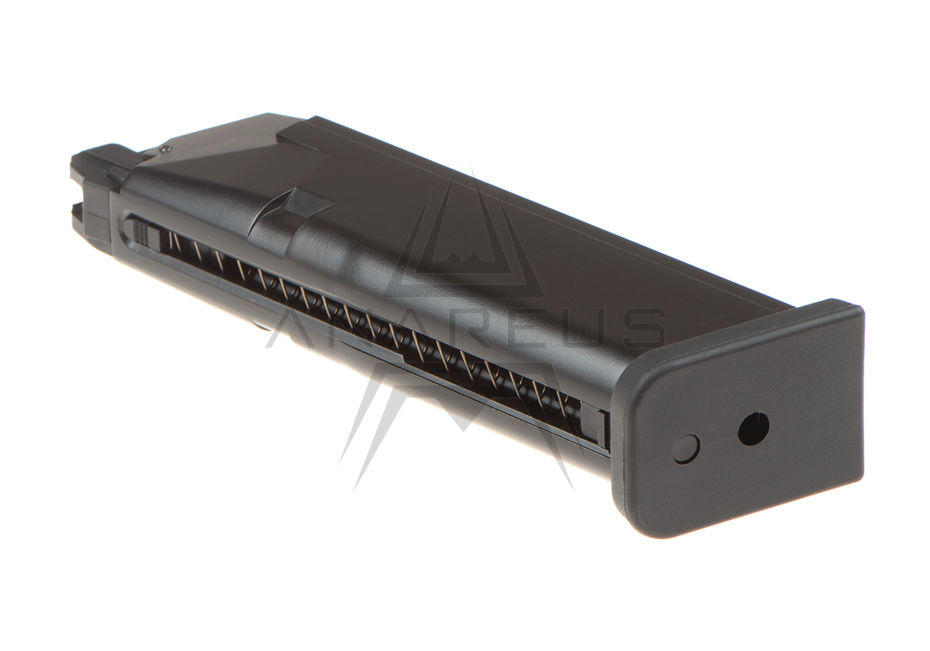 AA Gas Magazine for AAP-01 / G-series GBB, 23 BBs - Black