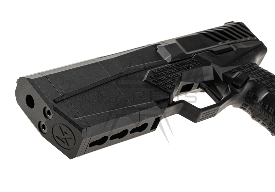 Krytac SilencerCo Maxim 9 pistol (CO2) - Black
