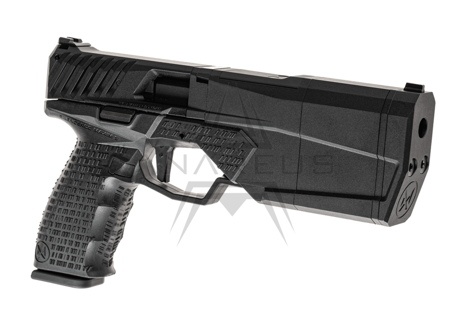 Krytac SilencerCo Maxim 9 pistol (CO2) - Black