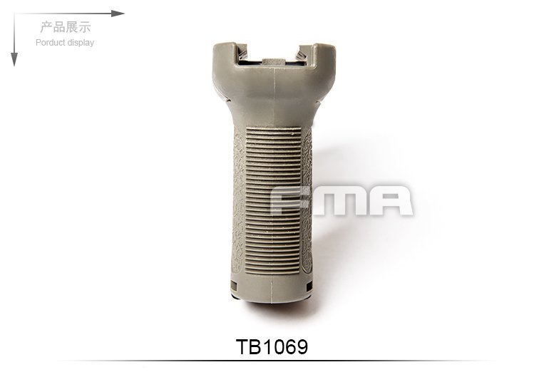FMA TD Tactical Grip For RIS Rail with Cap - FG