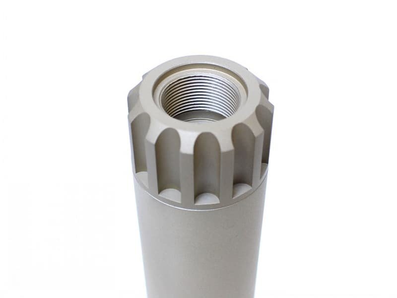 52220 FMA W.A.U Force Silencer 35x145 mm - Tan