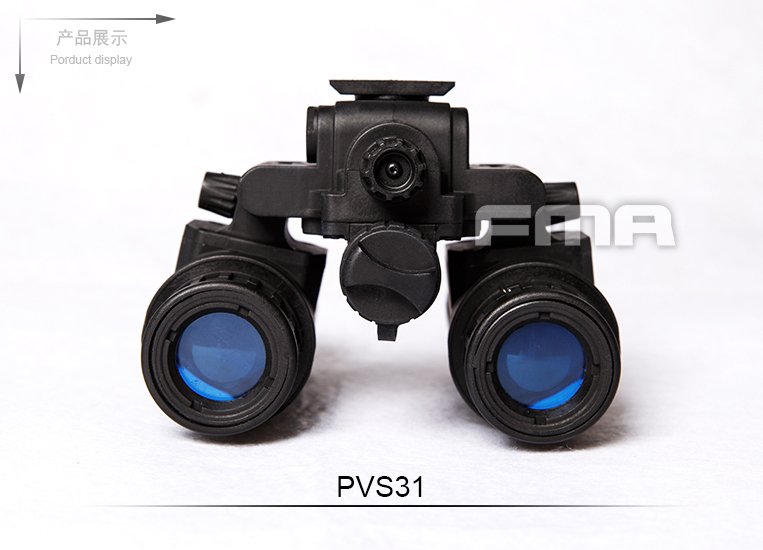 FMA PVS-31 NVG Dummy Replica, without Illumination - Black