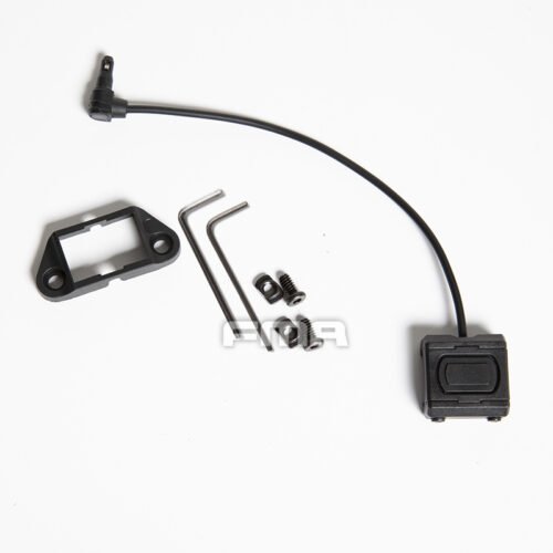 FMA Modlite PEQ Single Switch ModButton Lite, Laser Plug - Black