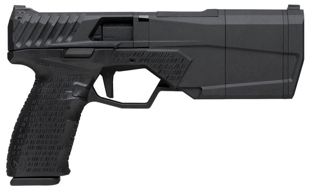 Krytac SilencerCo Maxim 9 pistol (CO2) - Black