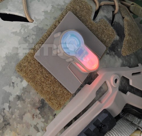 52266 FMA VELCRO System Strobe Light, Black Case - Red