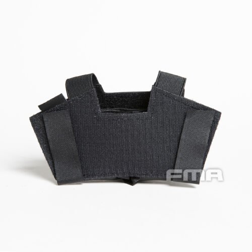 FMA Helmet Pouch for NVG Battery Box / Counterweight, Velcro - Black