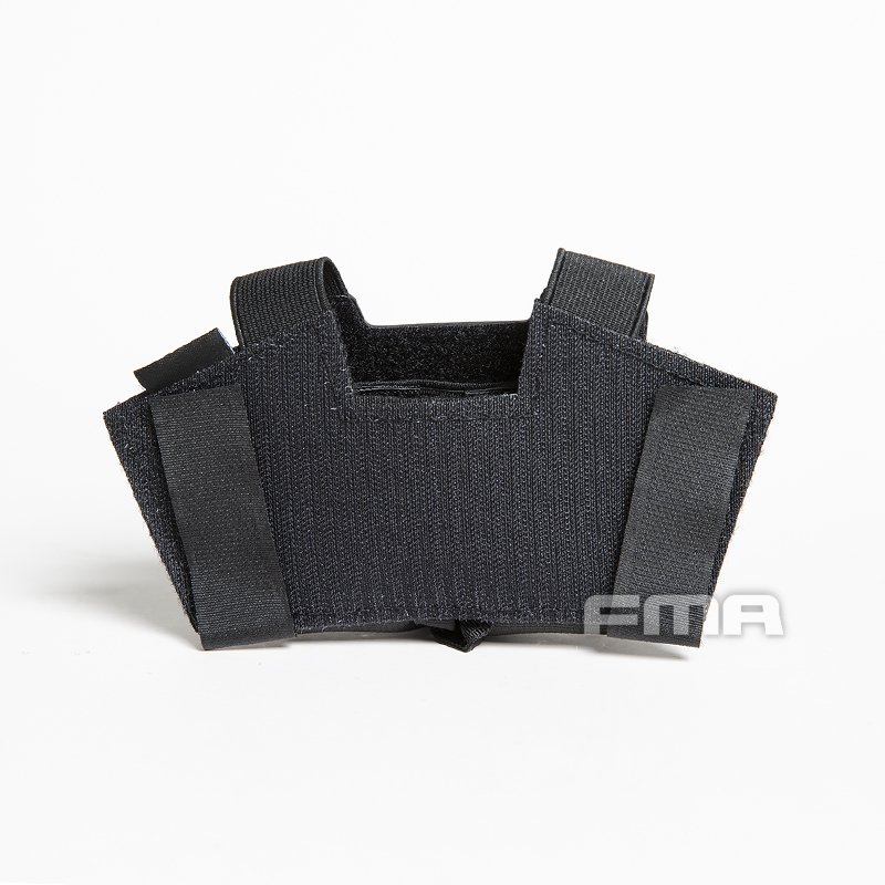 FMA Helmet Pouch for NVG Battery Box / Counterweight, Velcro - Black