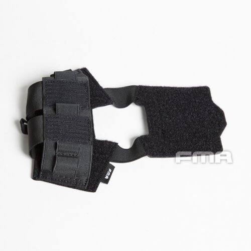 FMA Helmet Pouch for NVG Battery Box / Counterweight, Velcro - Black