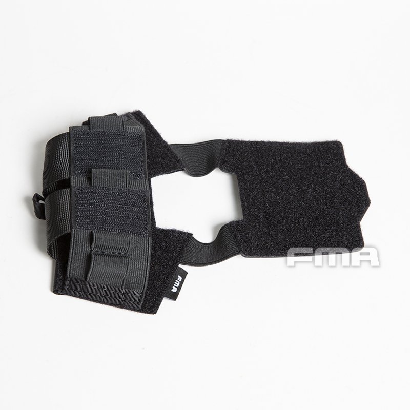 FMA Helmet Pouch for NVG Battery Box / Counterweight, Velcro - Black