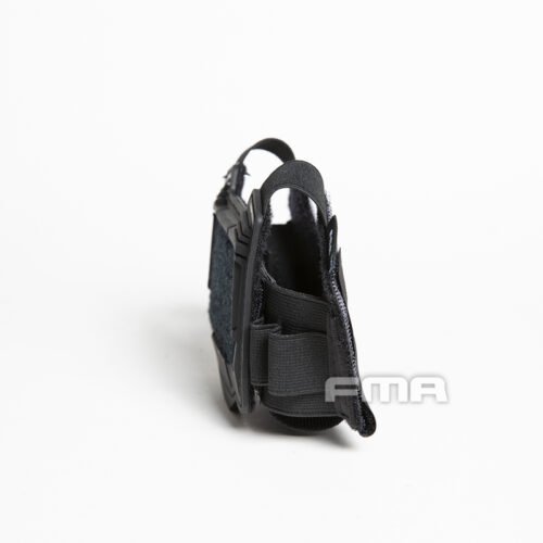 FMA Helmet Pouch for NVG Battery Box / Counterweight, Velcro - Black