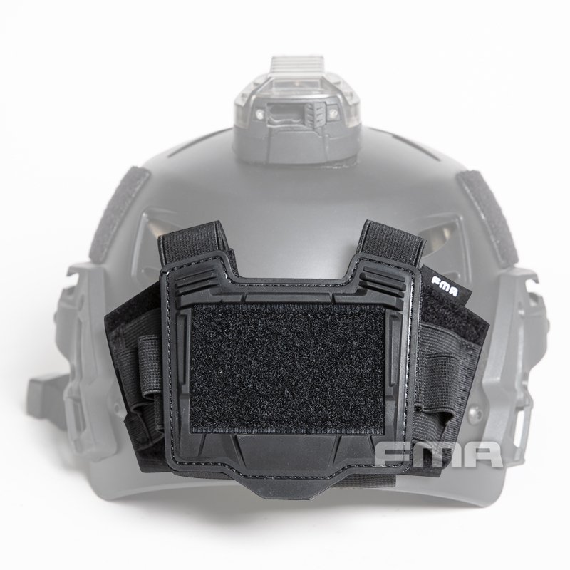 FMA Helmet Pouch for NVG Battery Box / Counterweight, Velcro - Black