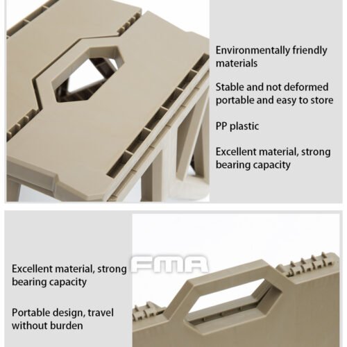 FMA Handiness Folding Chair - Tan