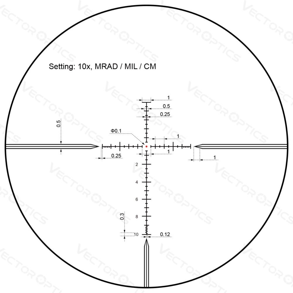 Scope TAURUS 4-16x44 HD SFP