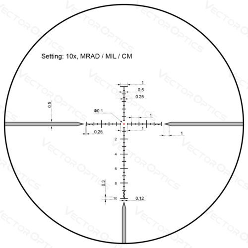 Scope TAURUS 4-16x44 HD SFP