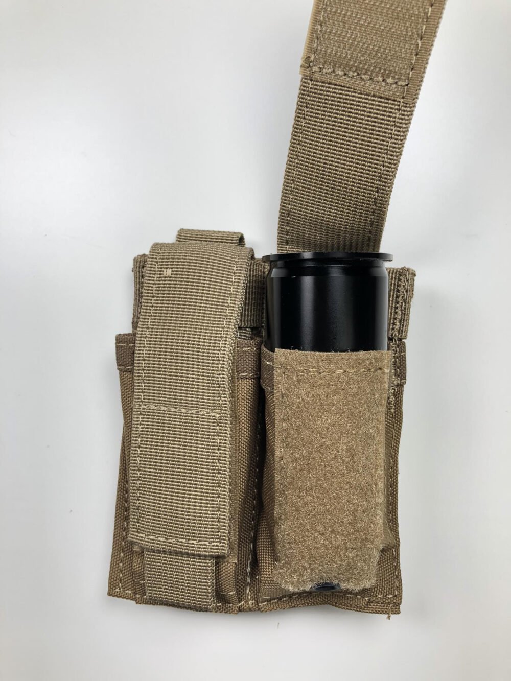 Molle Double 9mm Magazine Pouch - Coyote