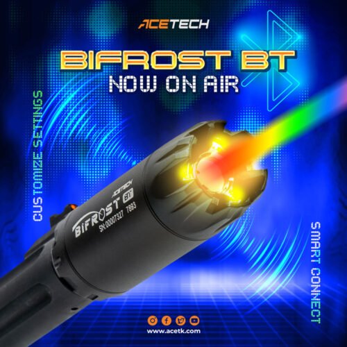 AceTech BIFROST BT (Bluetooth Chrono) Tracer Unit - Black