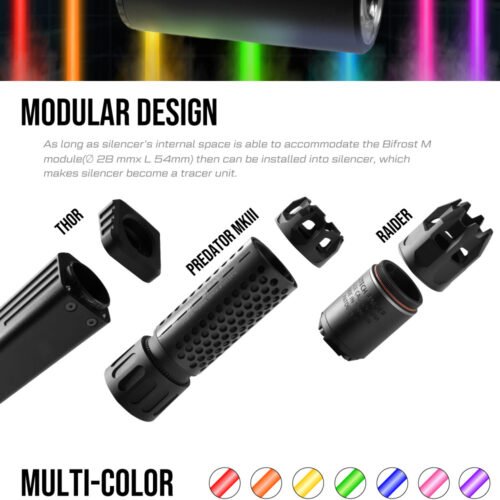 AceTech BIFROST M Tracer Module for Silencers - Black