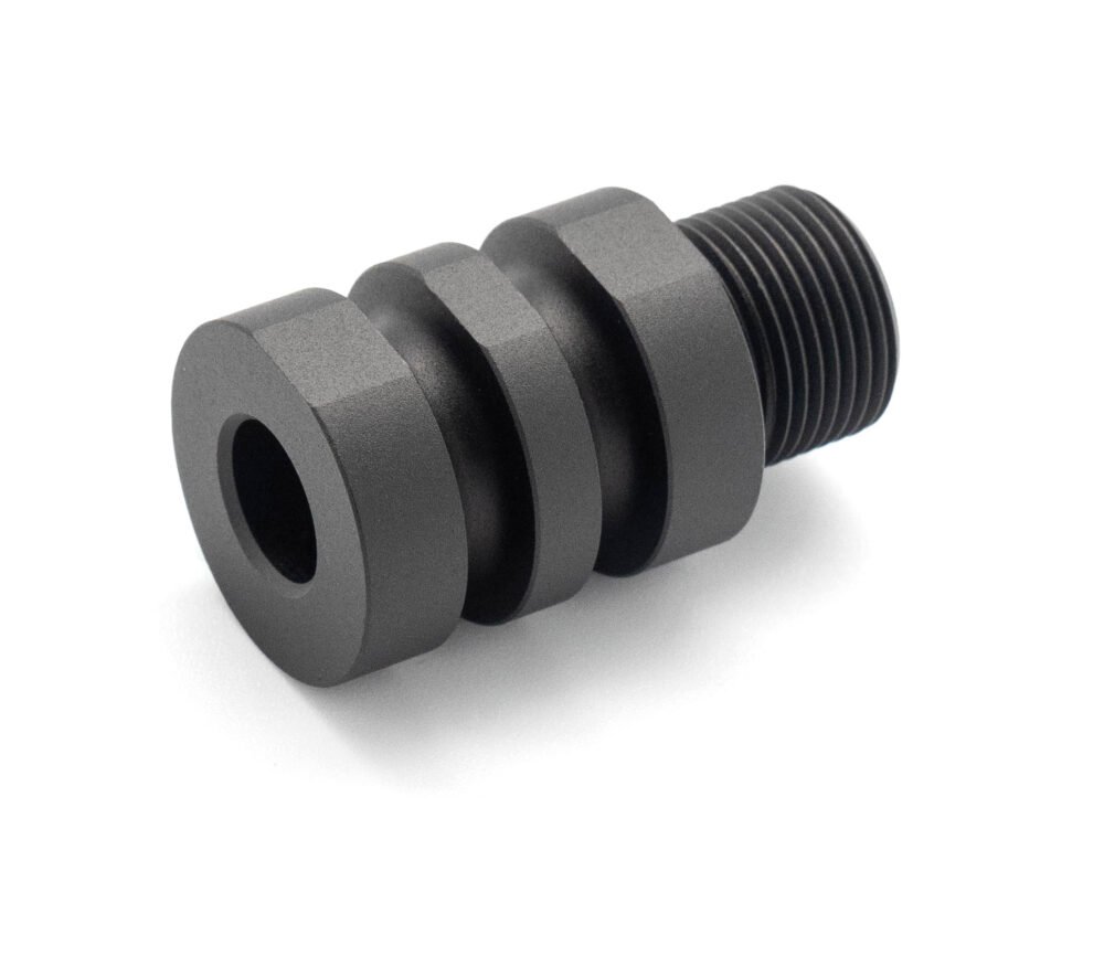 AA Silencer Adapter (14- mm CCW) for AAP-01C - Black