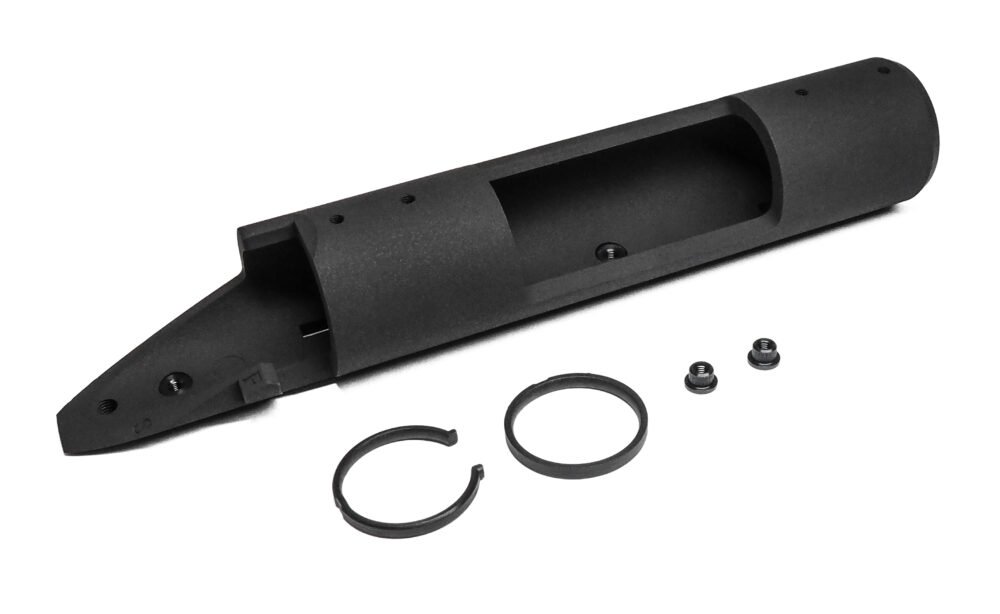 AA CNC Aluminum Bolt Housing Receiver VSR-10, Right-Handed - Black