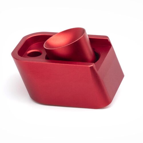 AA CNC Aluminum Enlarged CO2 Magazine Base Plate AAP-01 - Red