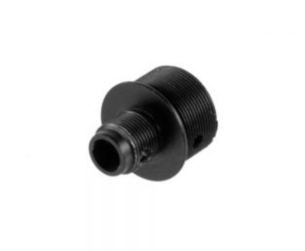 Novritsch SSG96 CNC Adapter for 14mm CCW Suppressor - Black