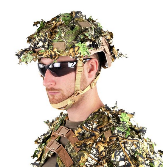 Novritsch Helmet 3D Camo Cover - Everglade