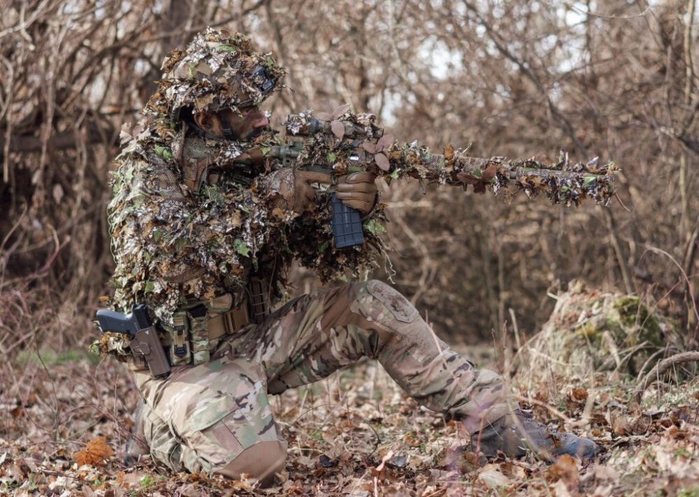 Novritsch Helmet 3D Camo Cover - Flecktarn