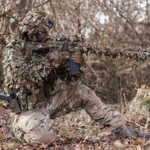 Novritsch Helmet 3D Camo Cover - Flecktarn