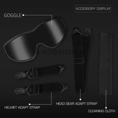 Ant-shaped Goggles - Black, Clear