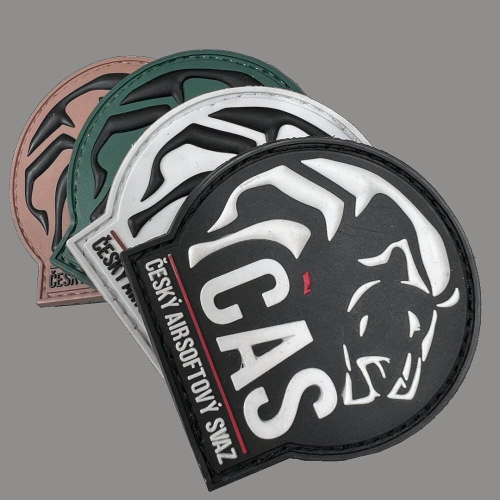 Patch "ČAS" Czech Airsoft Union - TAN