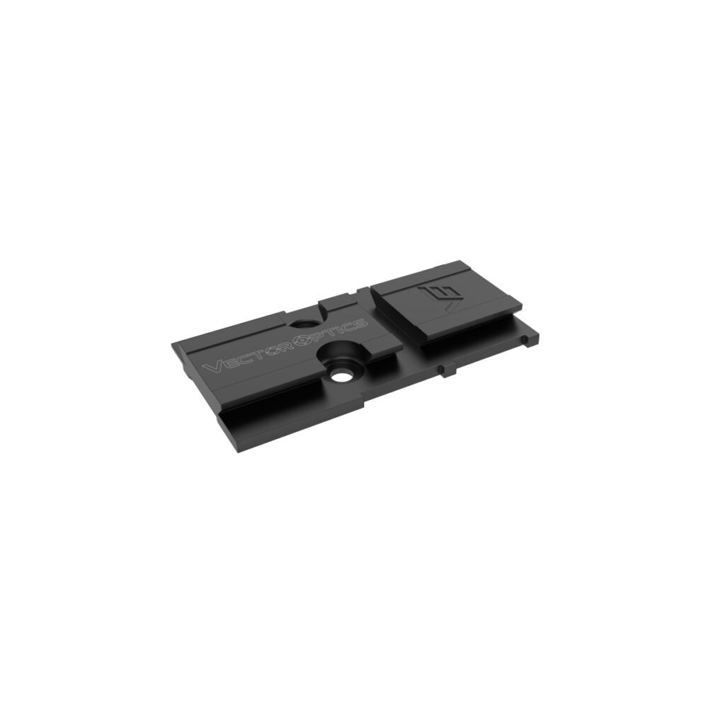 VO FRENZY Plus (VOD) CNC Mounting Plate for G-series MOS pistols - Black