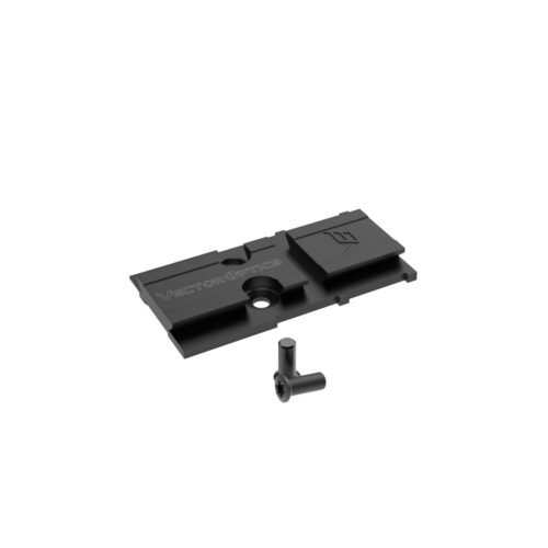 VO FRENZY Plus (VOD) CNC Mounting Plate for G-series MOS pistols - Black